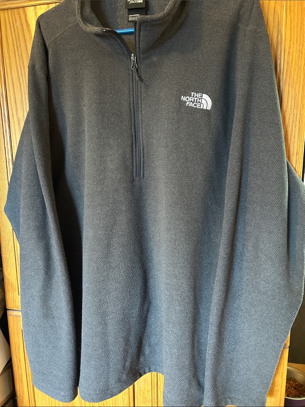 The North Face Men's Dark Charcoal Half-Zip Pullover